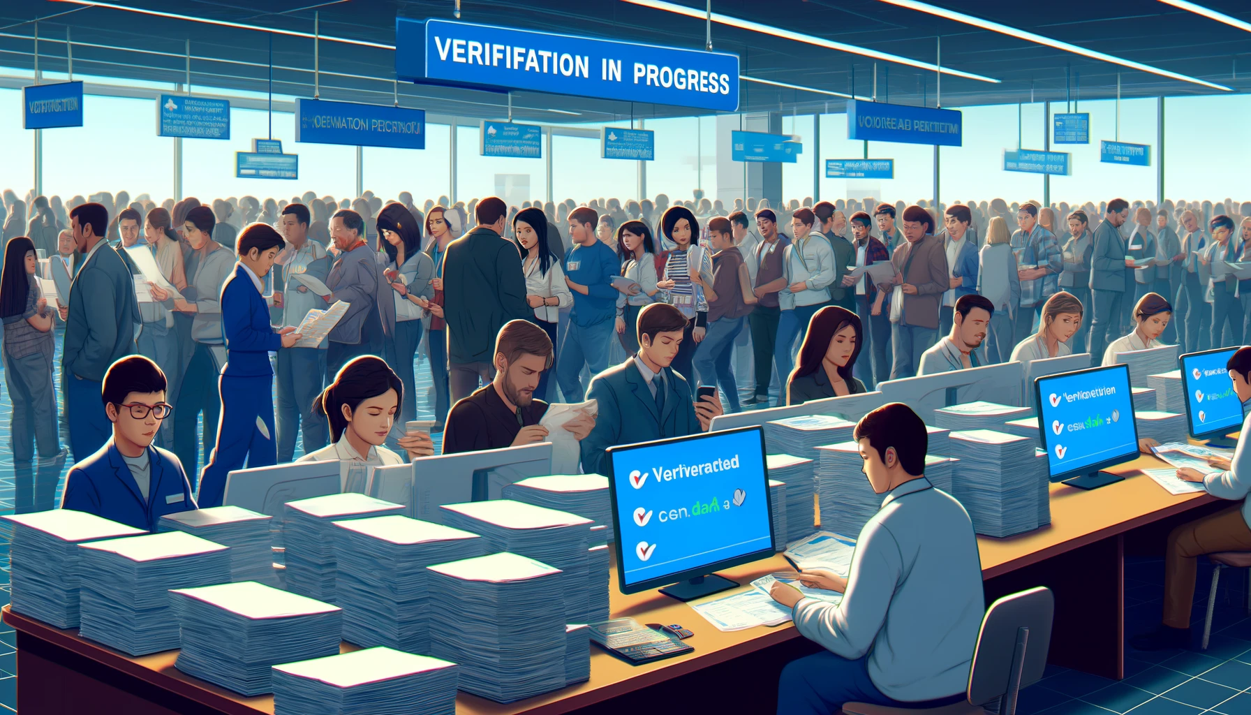 Lots of People Applying